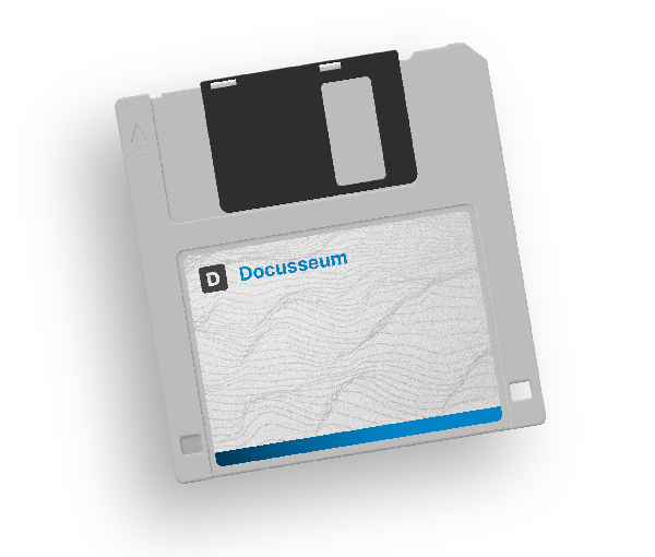 Docussseum floppy disk